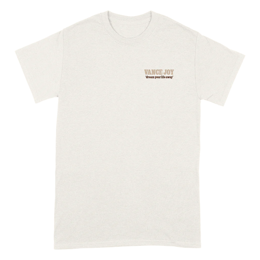 Dream Your Life Away Anniversary Shows 2024 T-Shirt: Natural