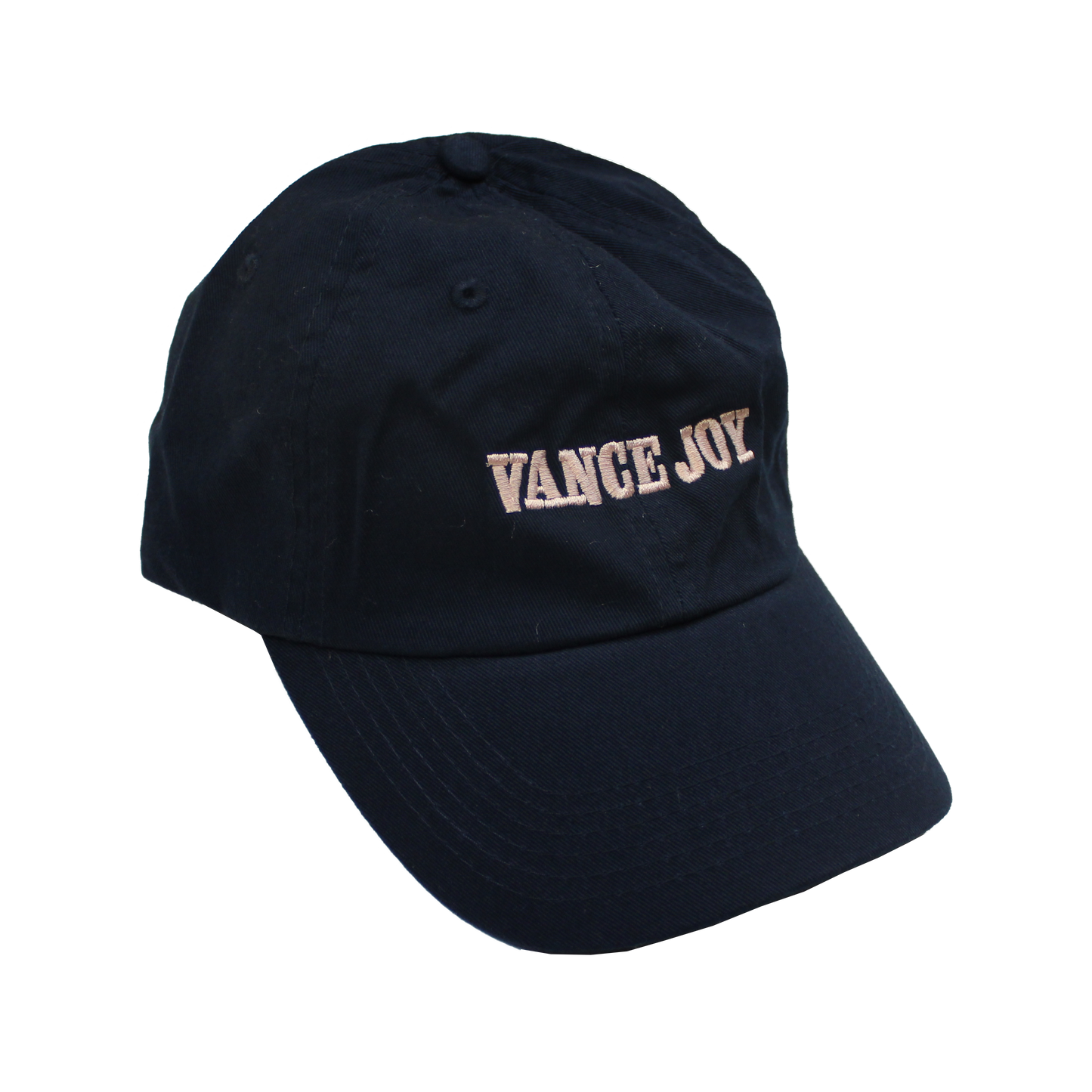 Vance Joy Logo Navy Dad Hat